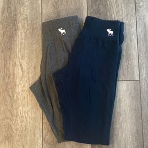 Set of 2 Abercrombie girls leggings